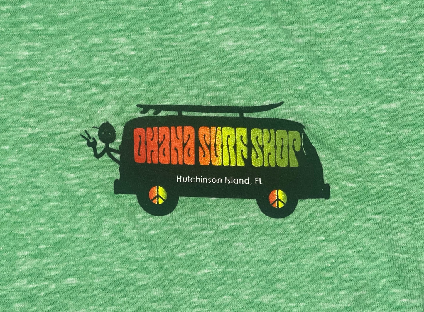 OHANA MEN'S TEE S/S - "RASTA BUS"