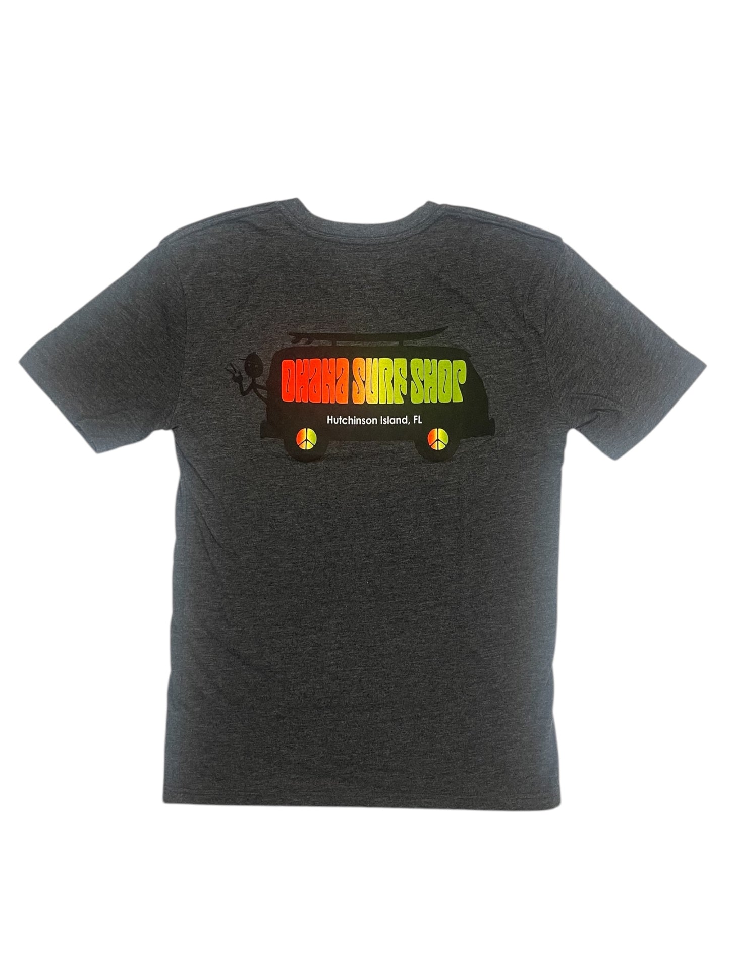 OHANA MEN'S TEE S/S - "RASTA BUS"