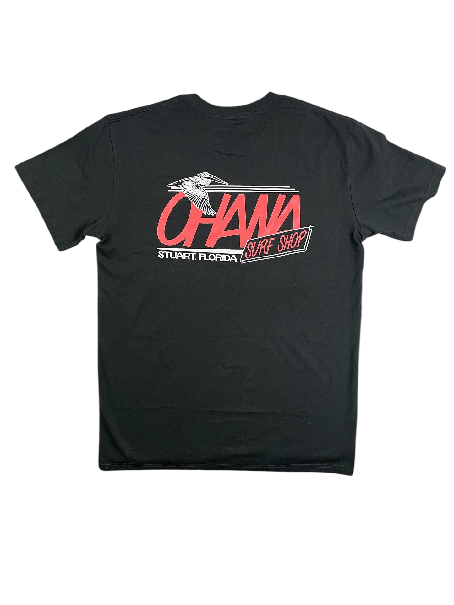 OHANA MEN'S TEE - "RETRO PELICAN"