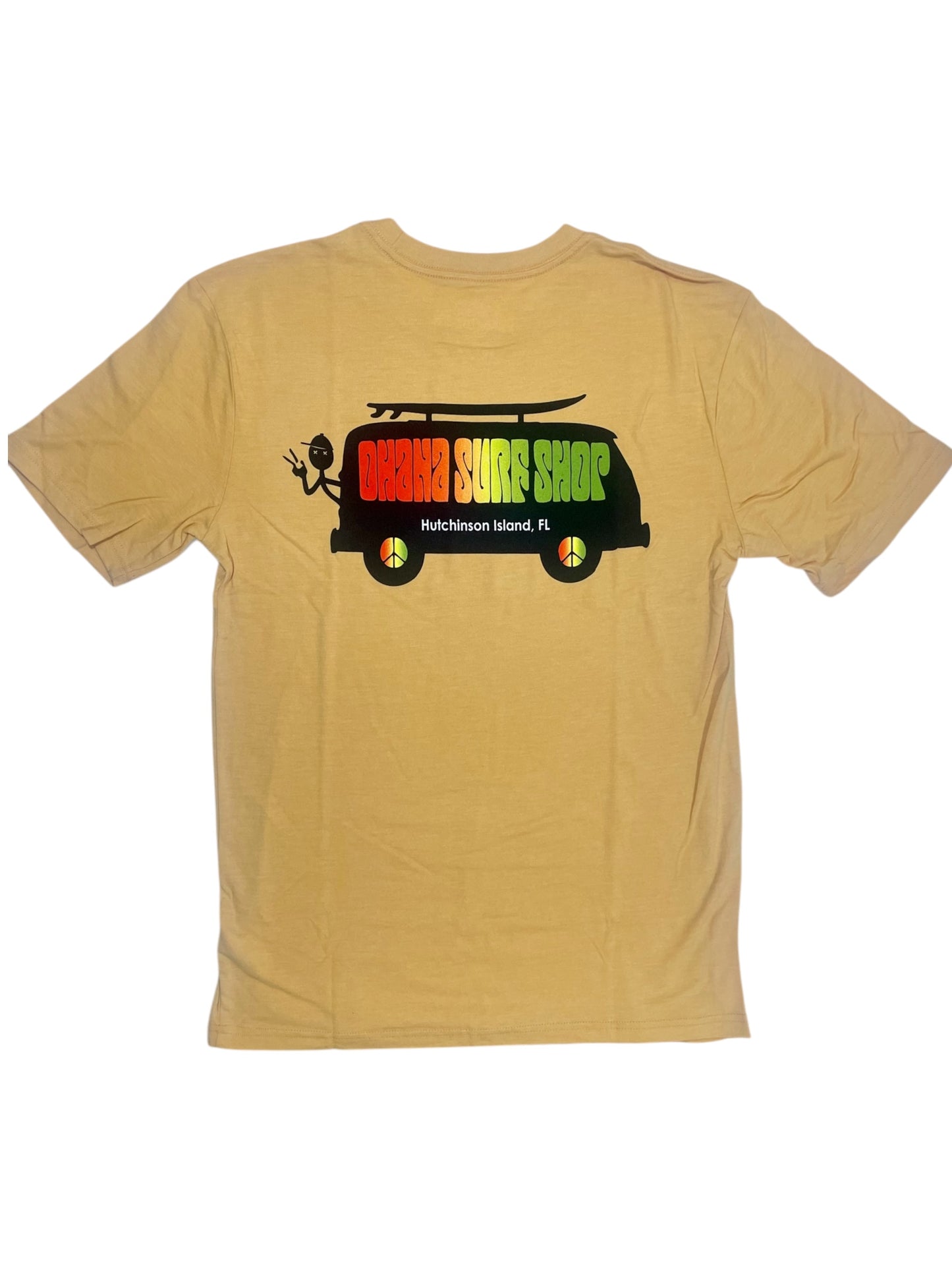 OHANA MEN'S TEE S/S - "RASTA BUS"