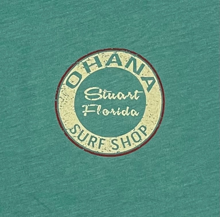 OHANA MEN'S TANK - "VINTAGE SURFBOARD"