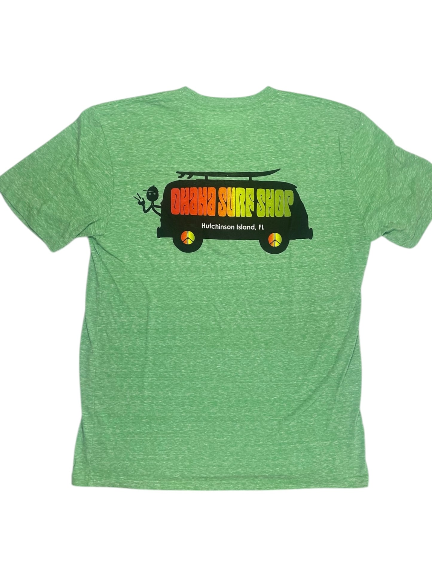 OHANA MEN'S TEE S/S - "RASTA BUS"