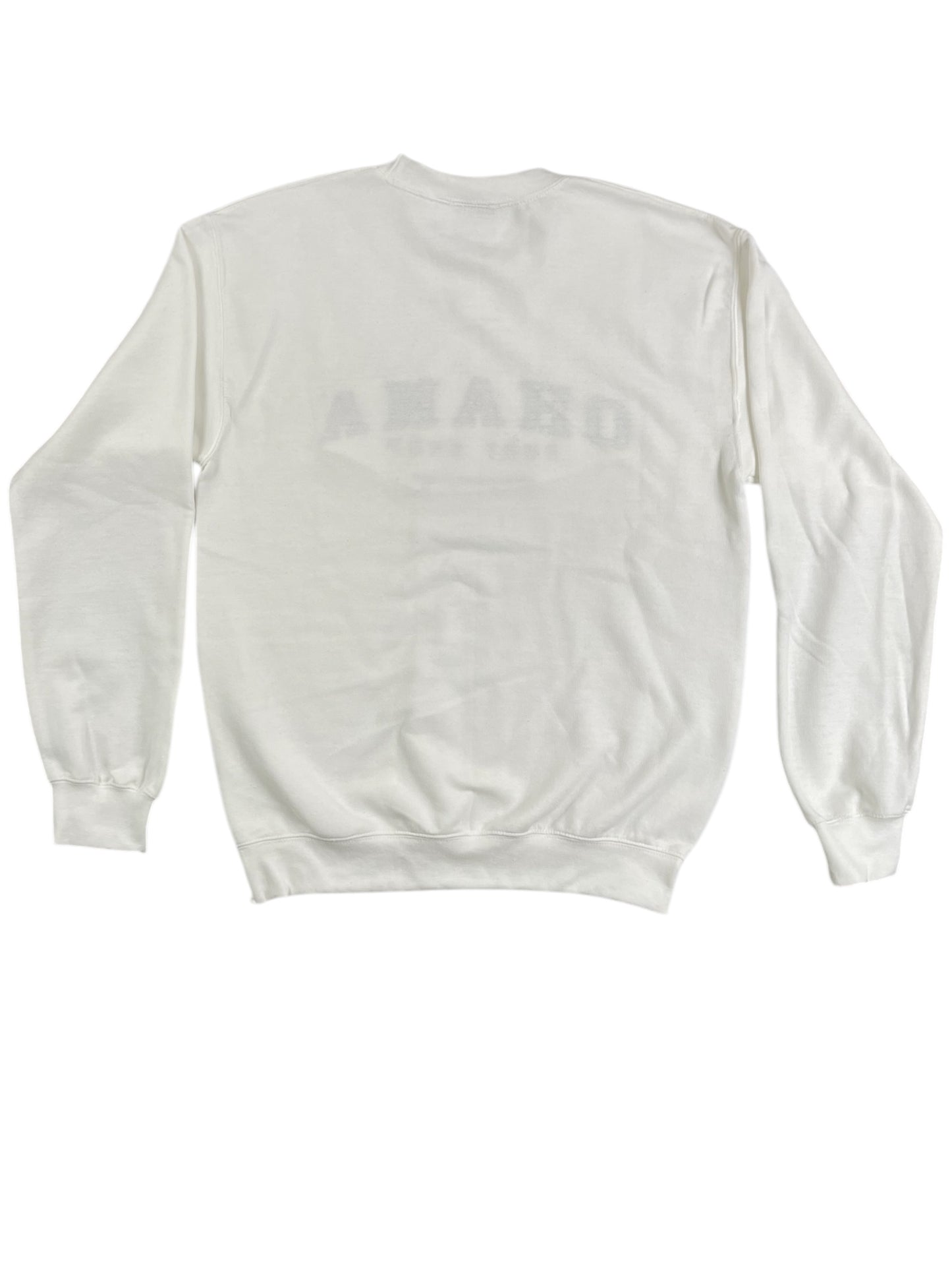 OHANA MEN'S CREWNECK SWEATSHIRT - "VARSITY EMBROIDERED"