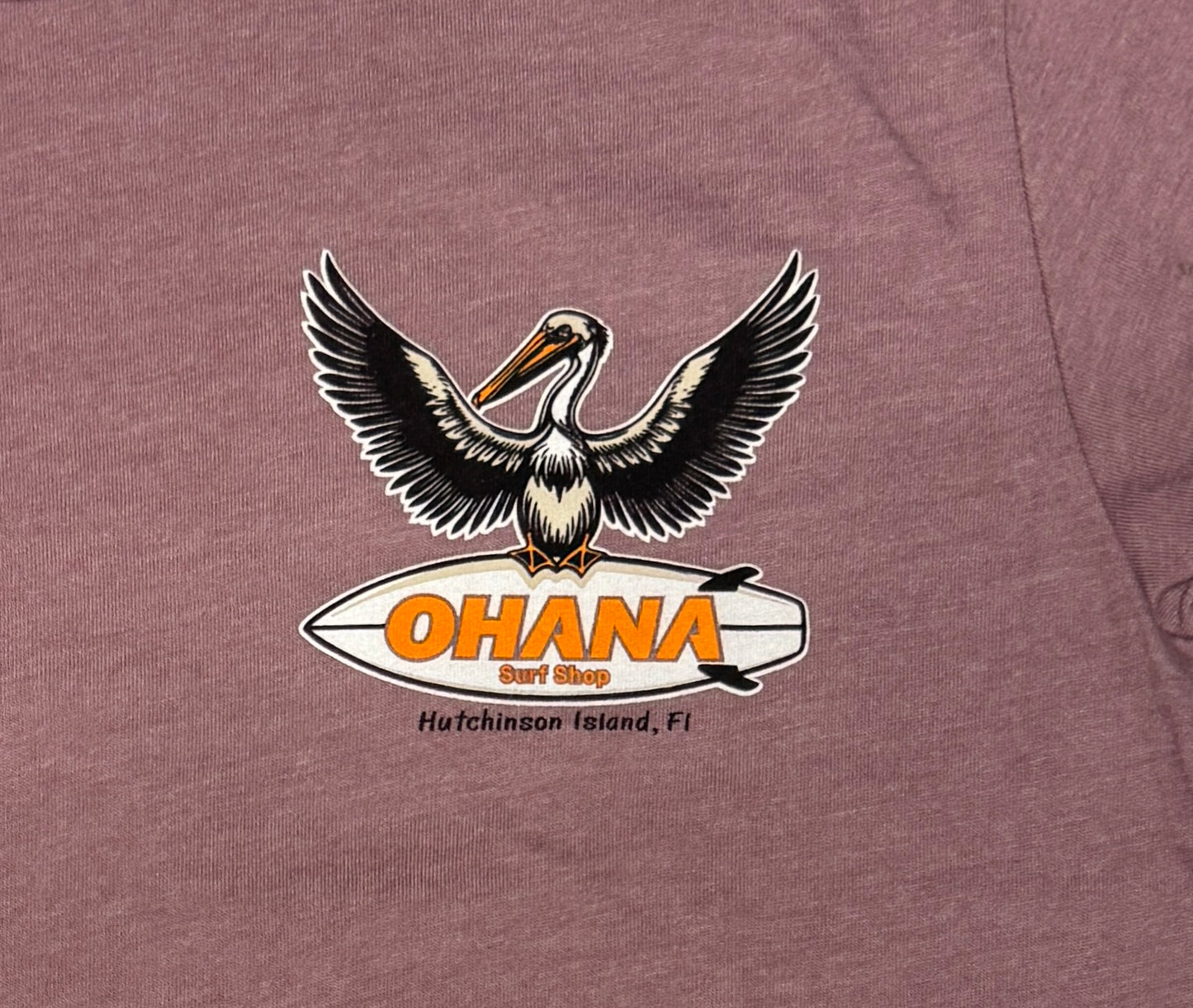 OHANA MEN'S S/S TEE - "PELICANO"