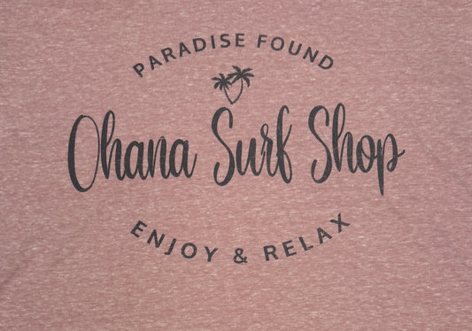 OHANA LADIES S/S TEE - "PARADISE FOUND"