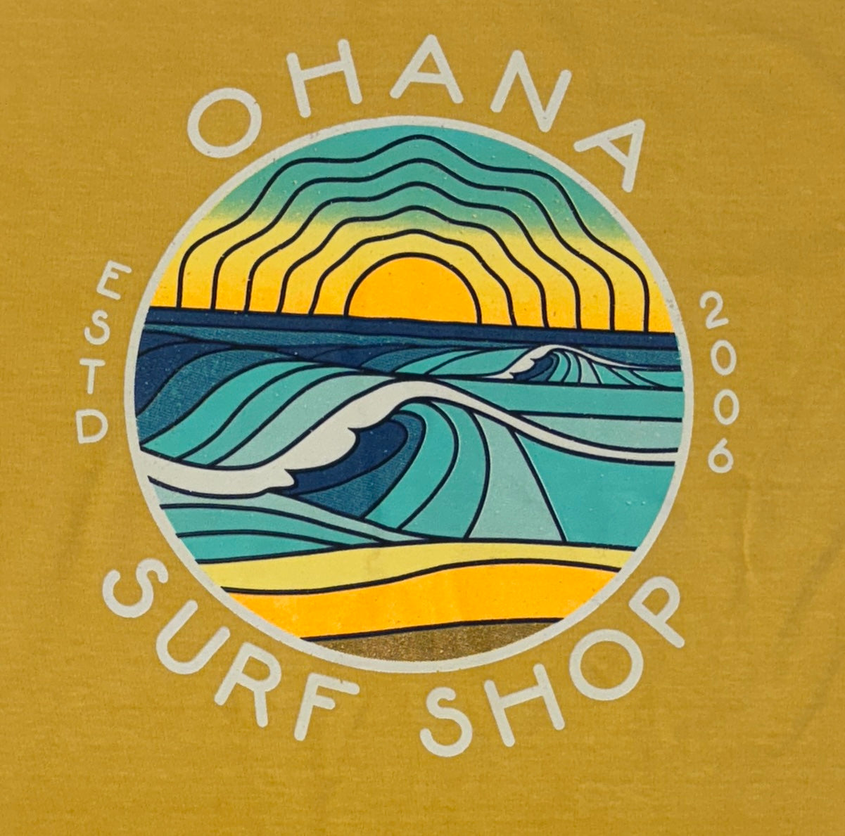 OHANA MEN'S TEE - "CHOSEN WAVES"