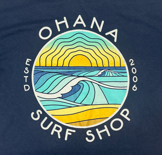 OHANA MEN'S TEE - "CHOSEN WAVES"