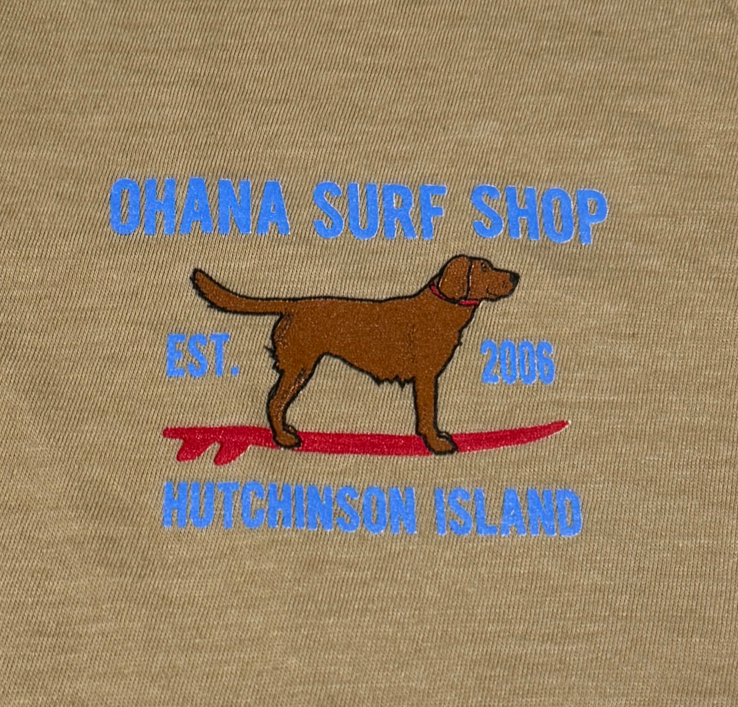 OHANA MEN'S S/S TEE- "SURFING NUGGET"