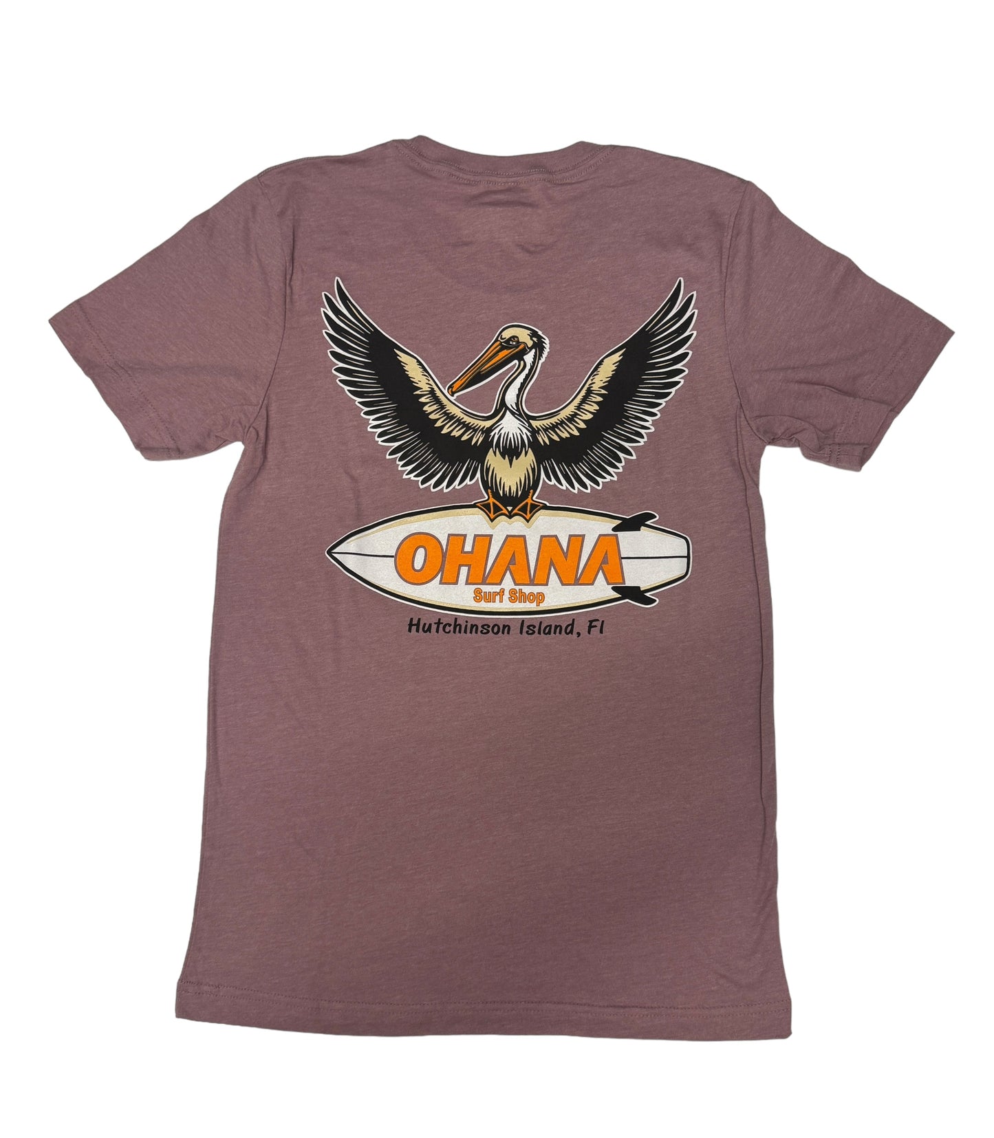 OHANA MEN'S S/S TEE - "PELICANO"