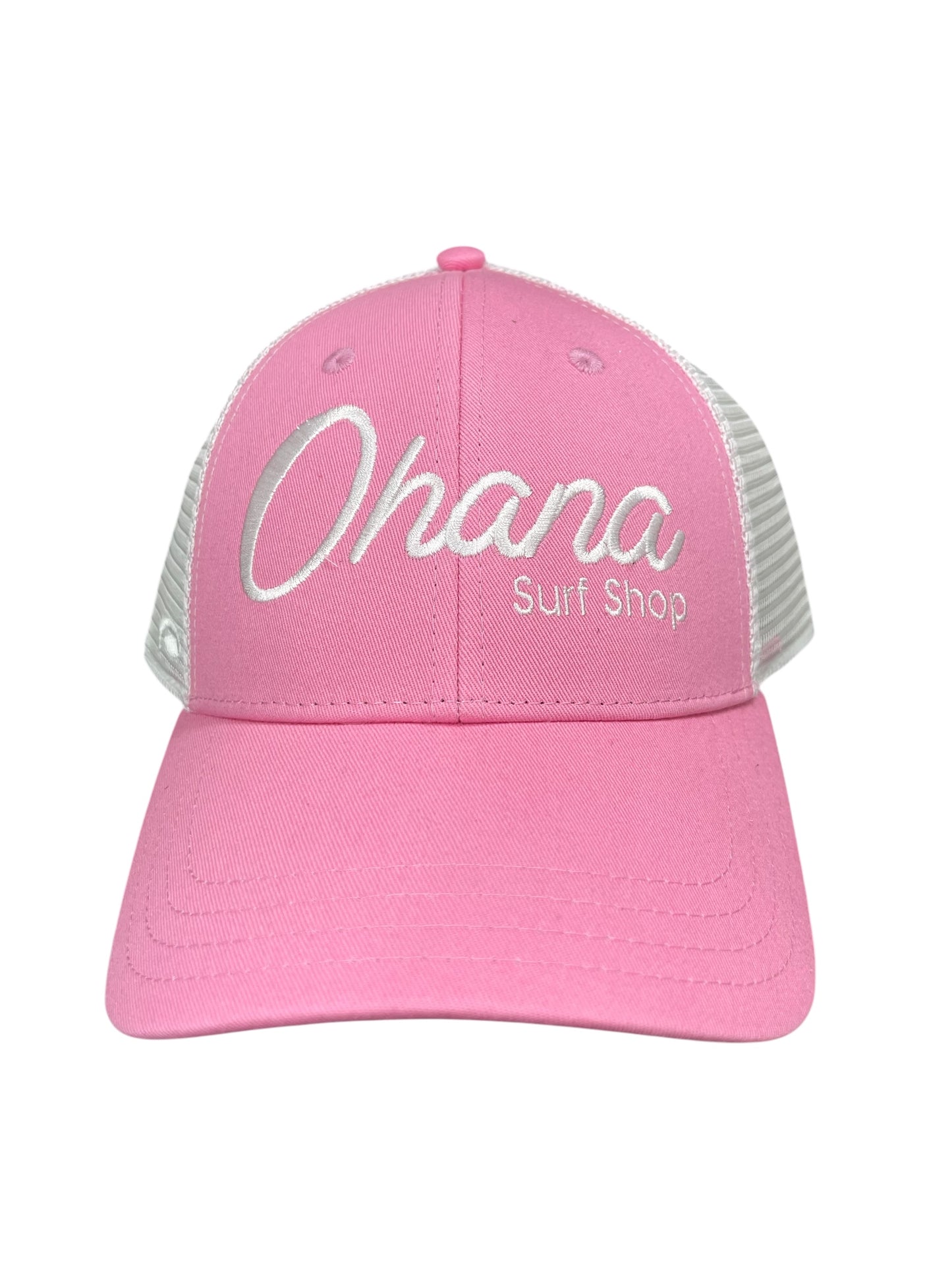 OHANA LADIES TRUCKER HAT - "LET'S GOLF"