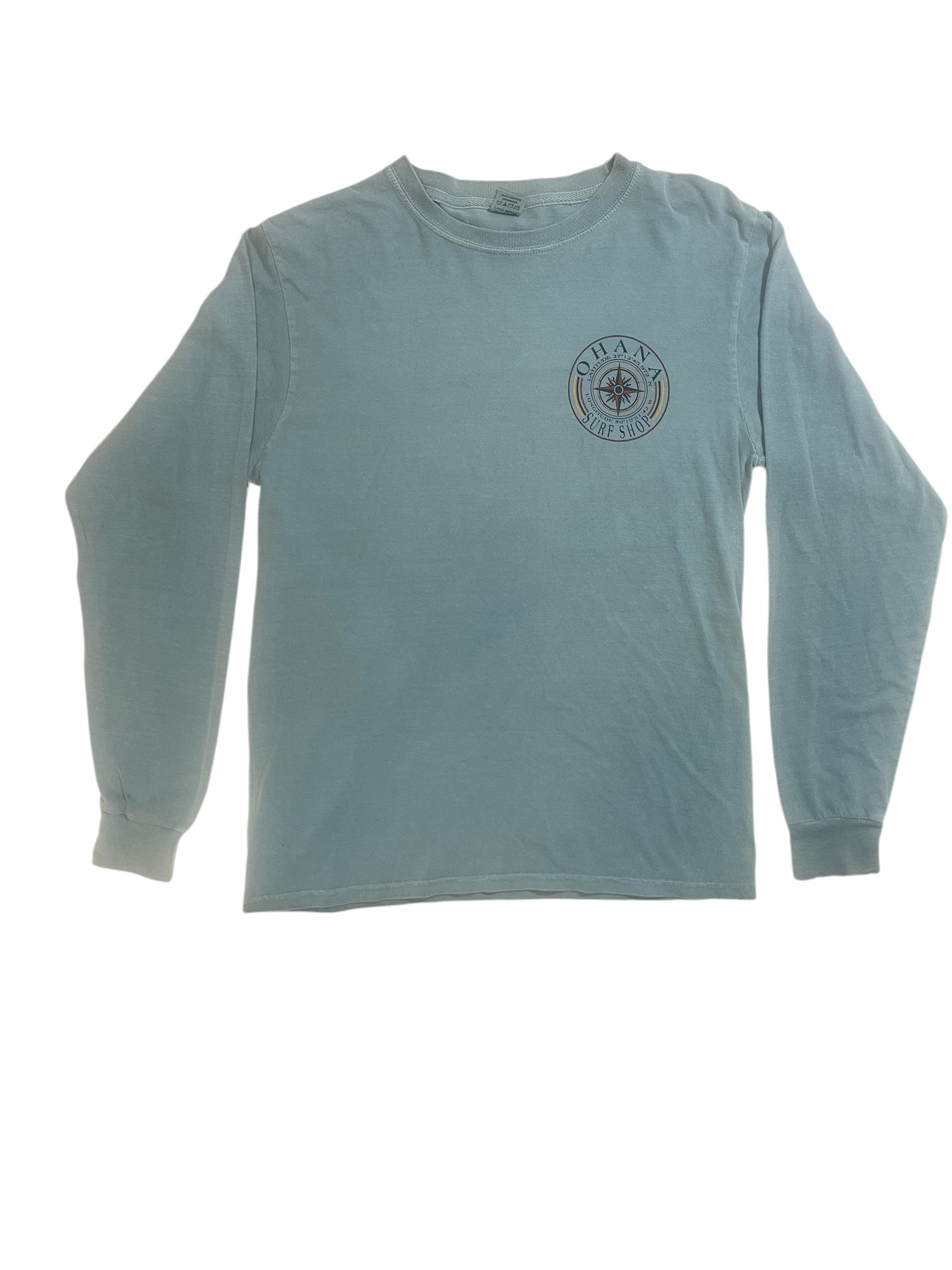 OHANA MEN'S L/S TEE - "COMPASS"