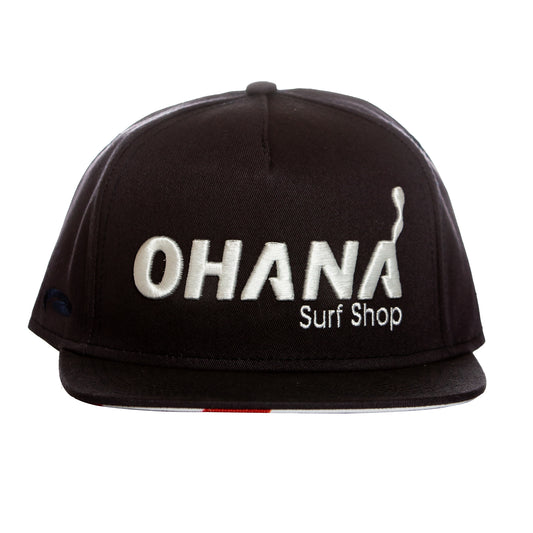 OHANA 5-PANEL HATS - “OHANA HEAT W/FL FLAG”