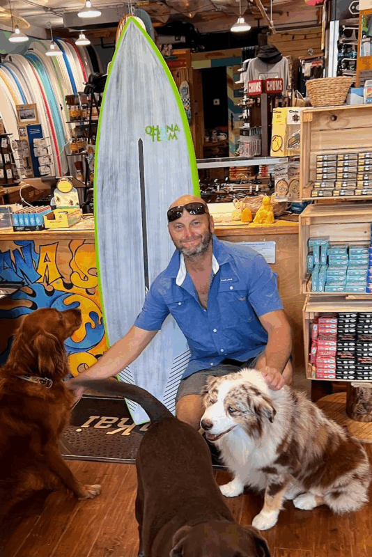 ohana-surf-shop-shop-scene-with-surfboards-and-dog