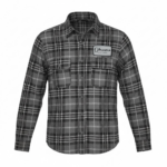"OHANA GARAGE" - MEN'S BUTTON UP FLANNEL - Image 2