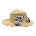 Ohana slanted boonie hat. msde with tech facbric great for protection against the sun