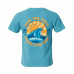 "RIDE THE WAVE" - OHANA YOUTH S/S TEE