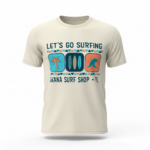 Lets go surfing youth tee